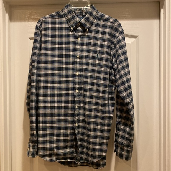 Polo Ralph Lauren Plaid Shirt Medium - Picture 4 of 7